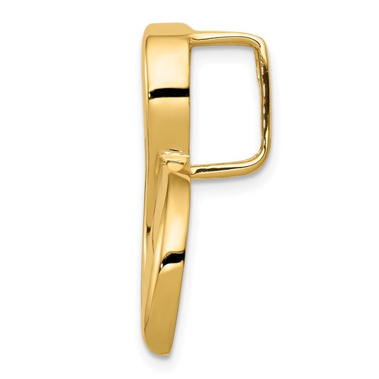 14K Yellow Gold Free-Form Pendant | Joe Kassab Jewelers