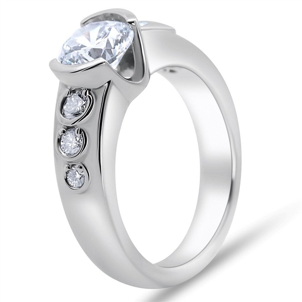 Contemporary Engagement Ring