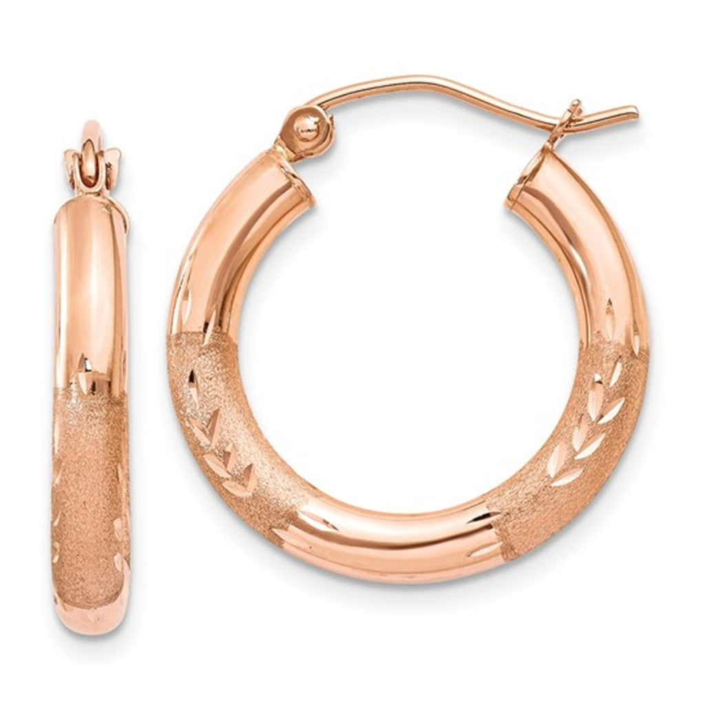 Contemporary Hoop Earrings