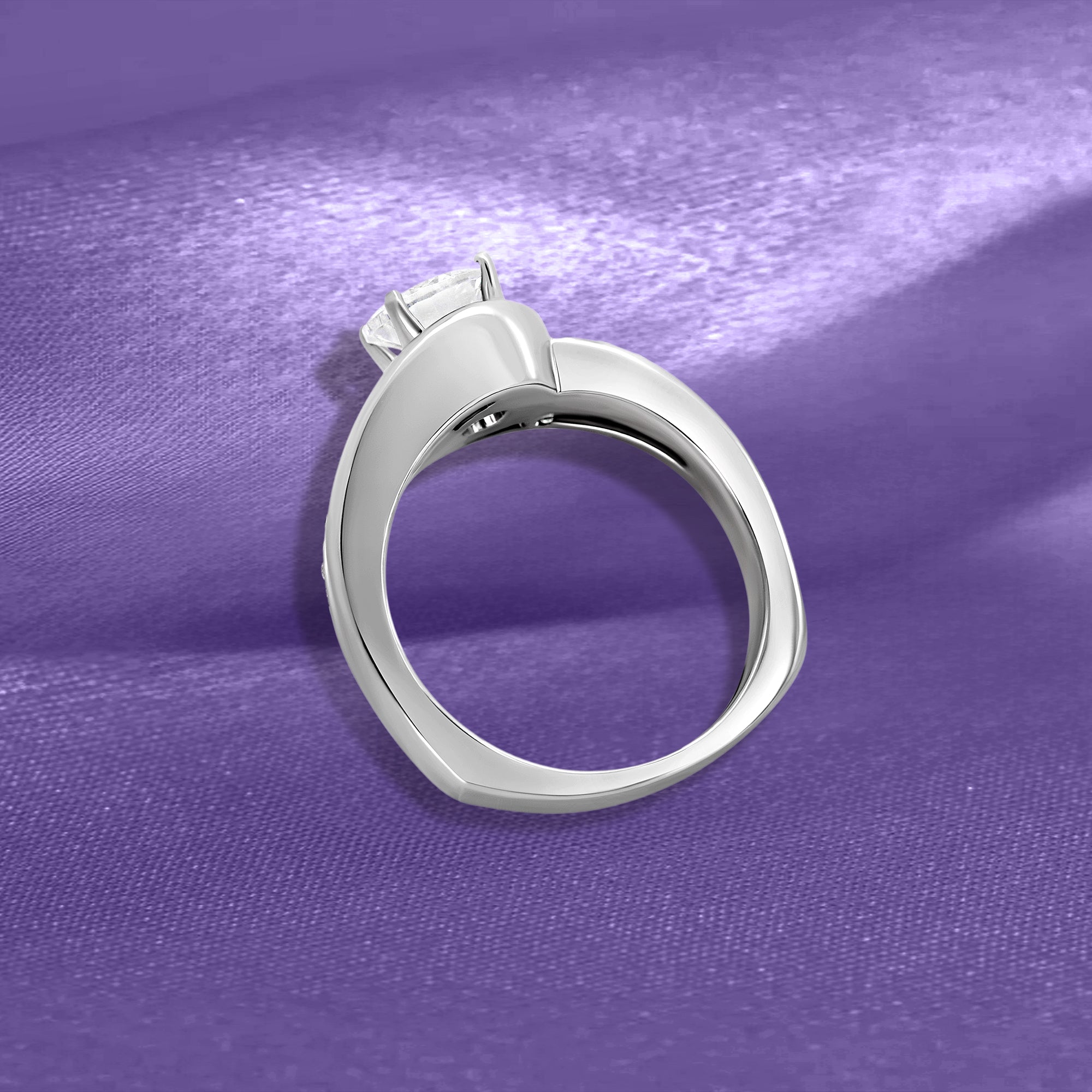 Contemporary Engagement Ring