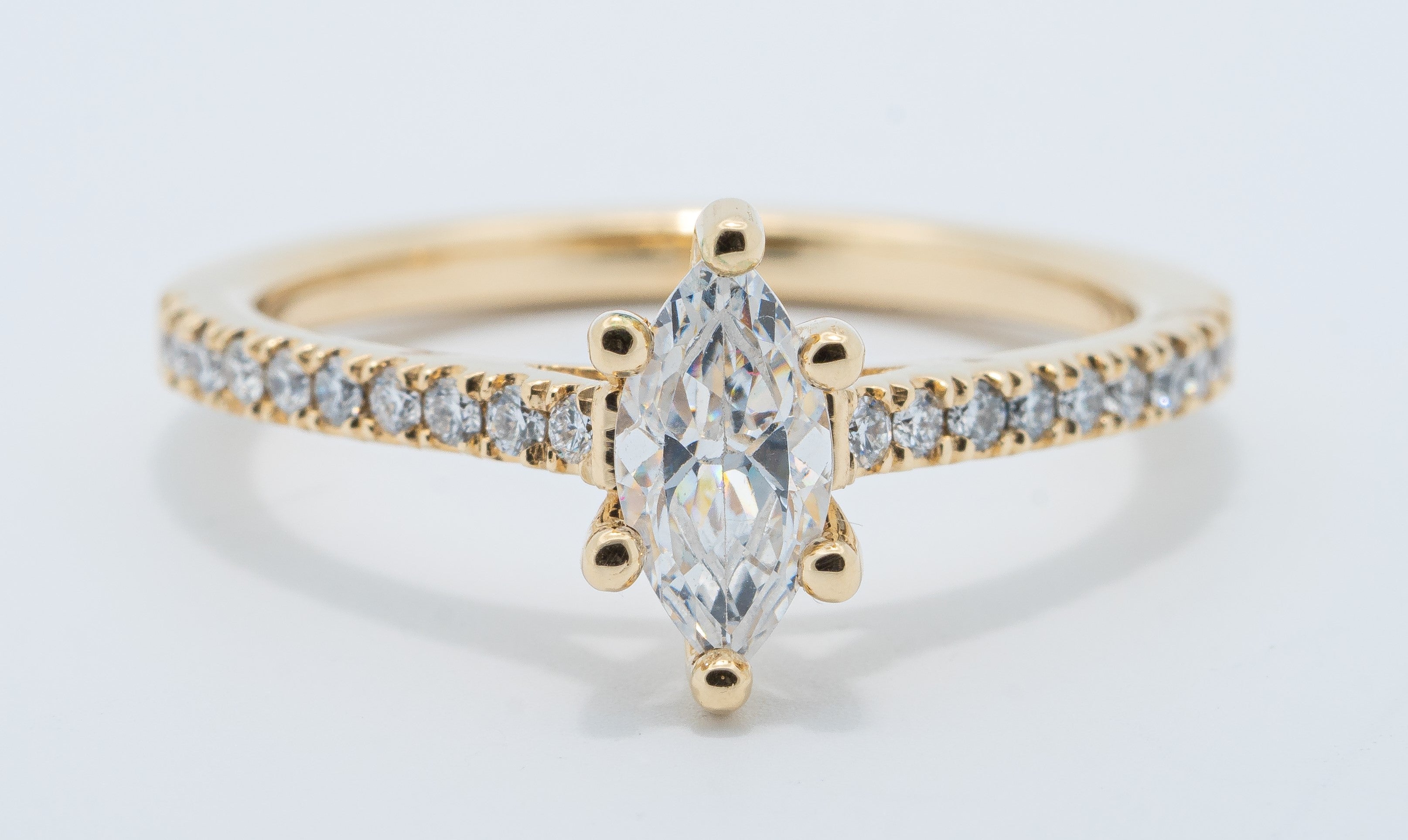 Classic Marquise Engagement Ring