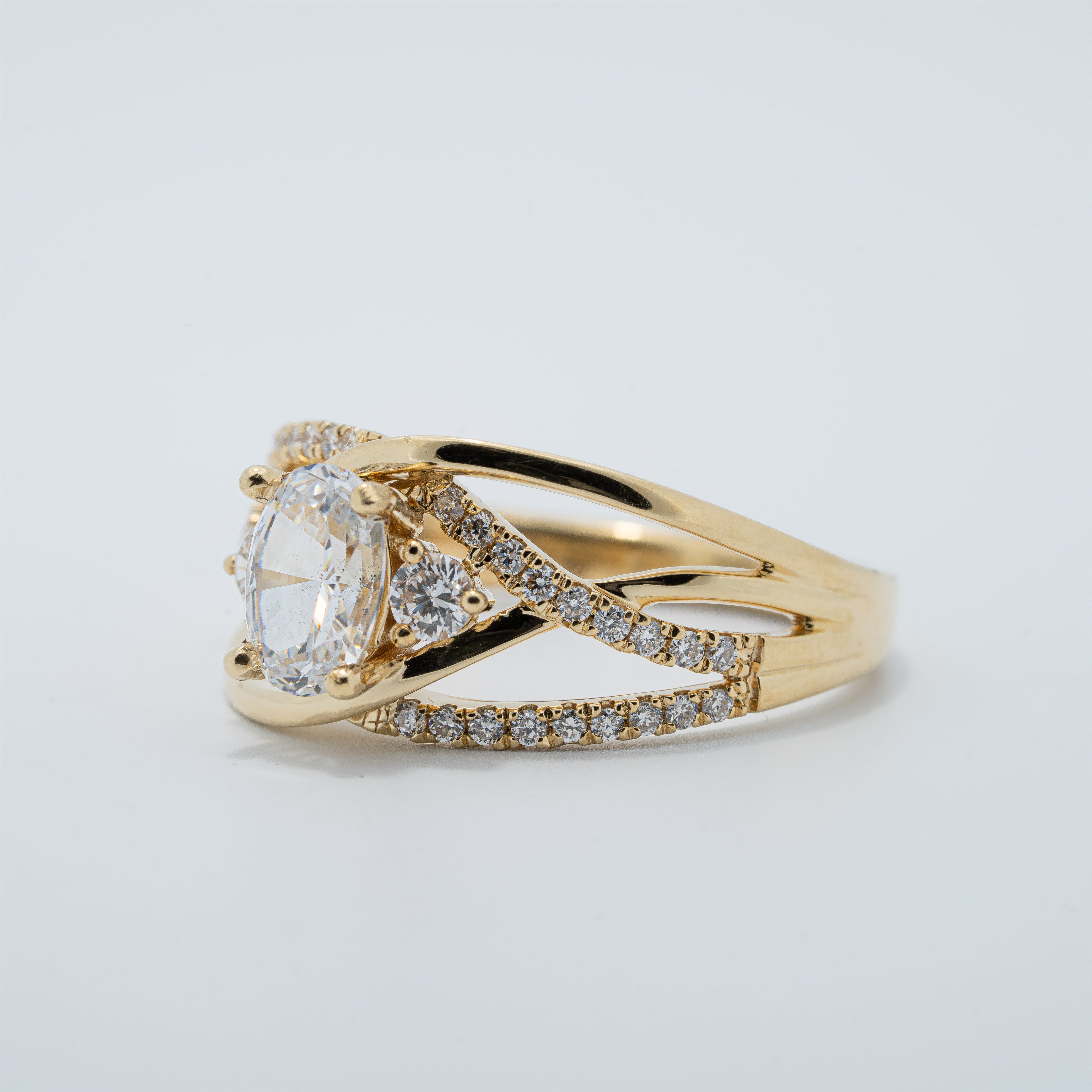 Contemporary Engagement Ring