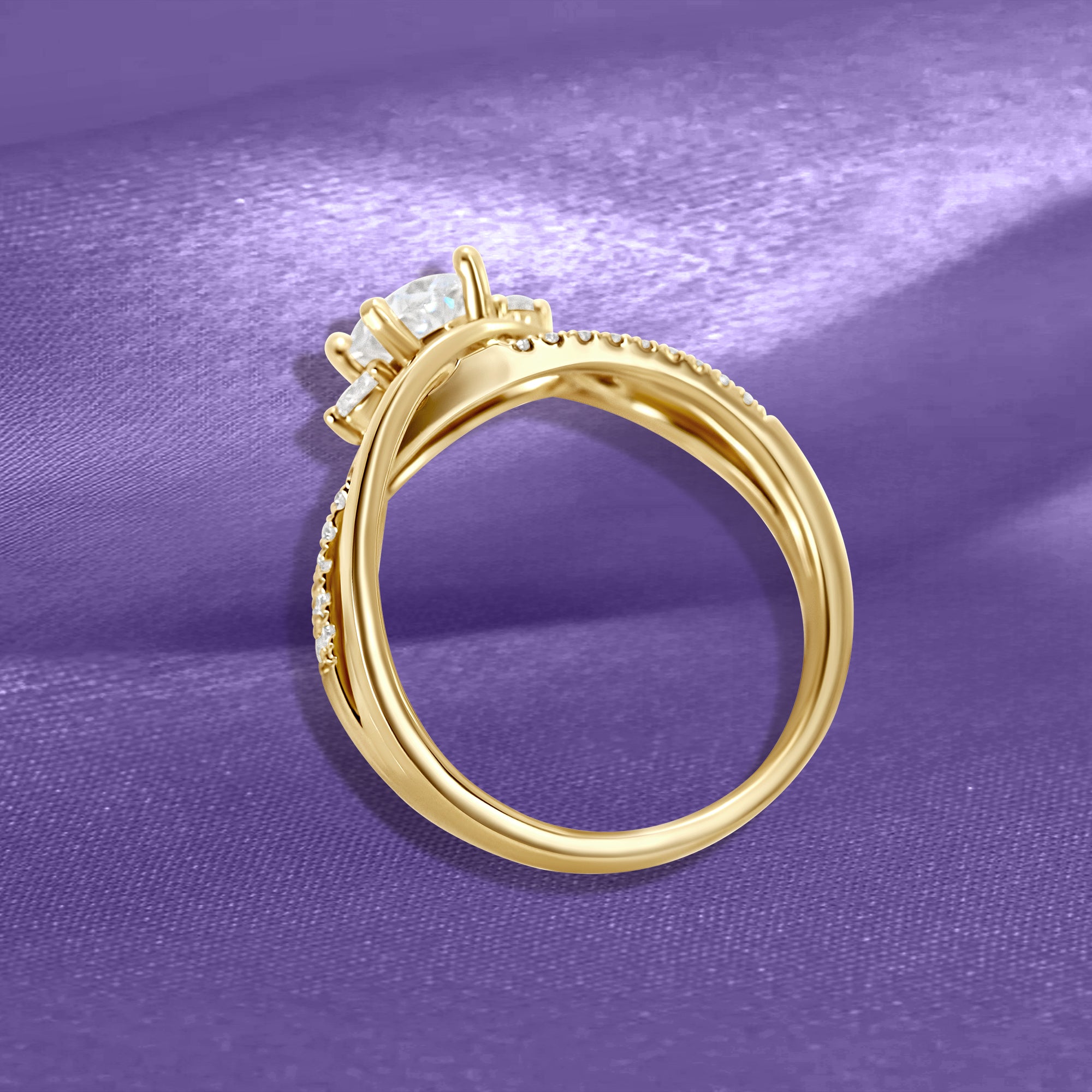 Contemporary Engagement Ring