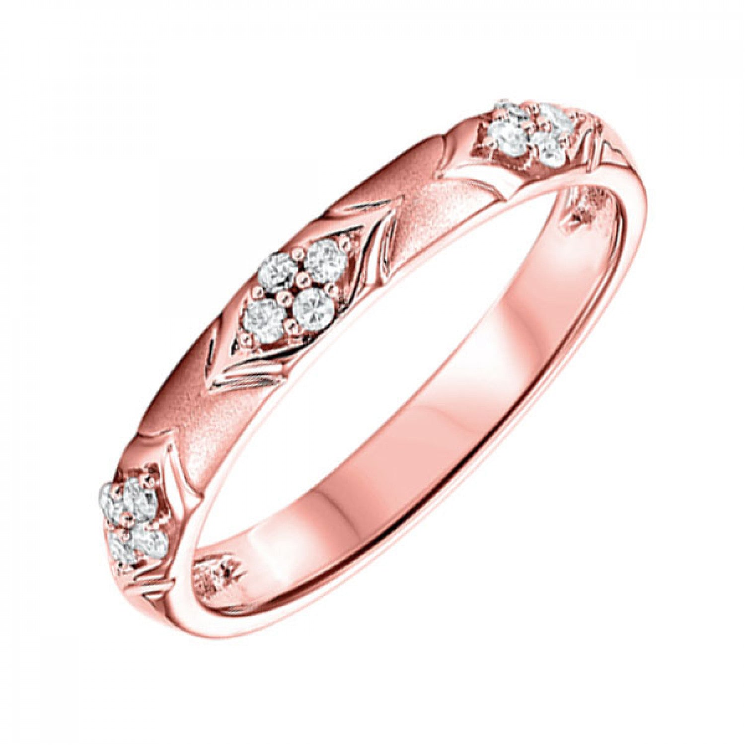 10K Rose Gold Stacking/Wedding Band