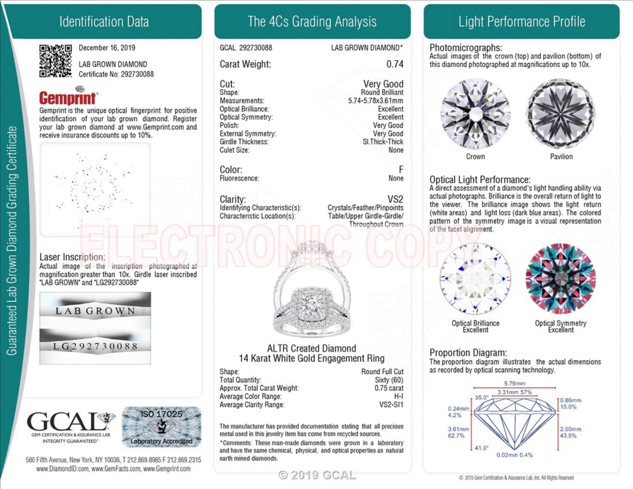 Double Halo Engagement Ring