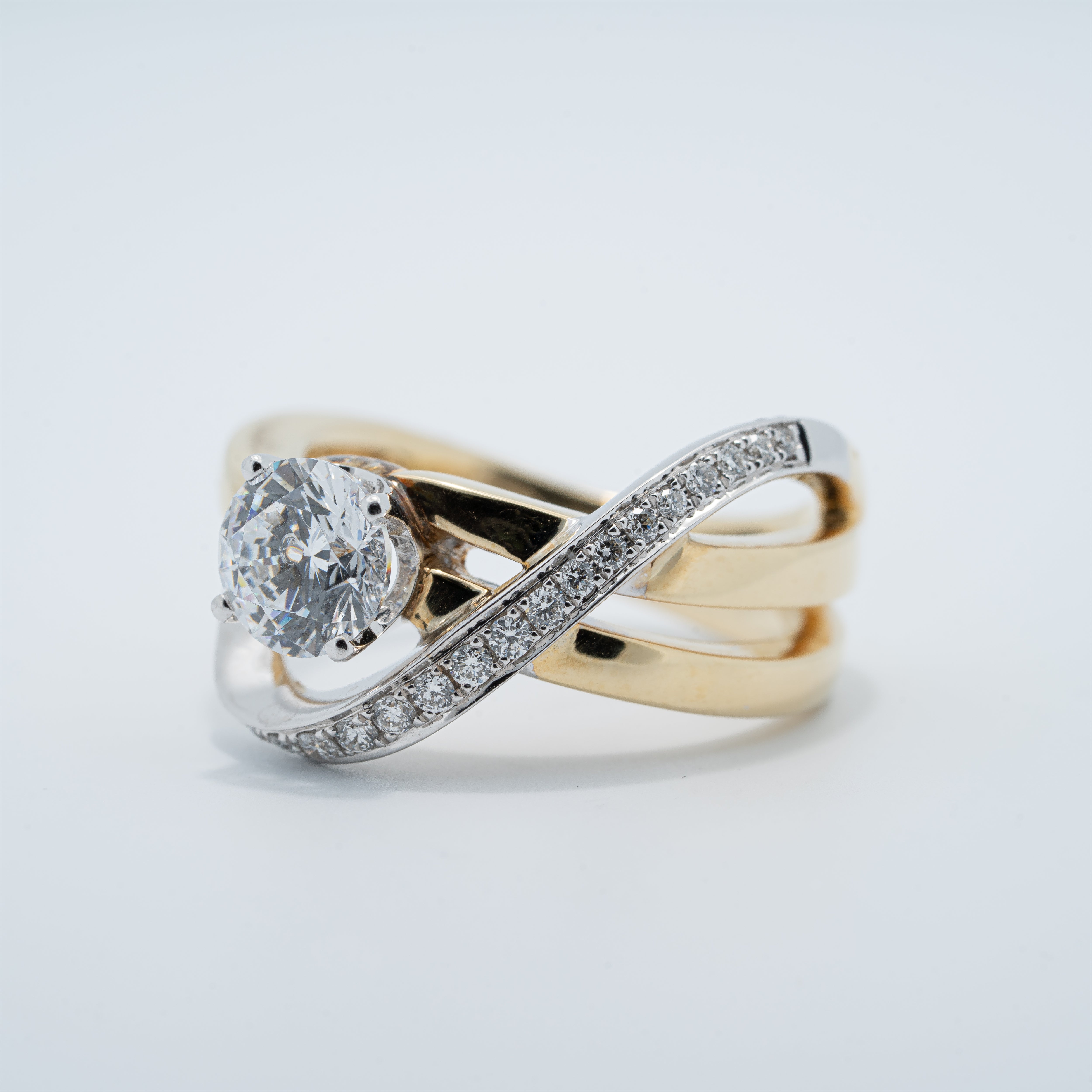 Free Form Engagement Ring