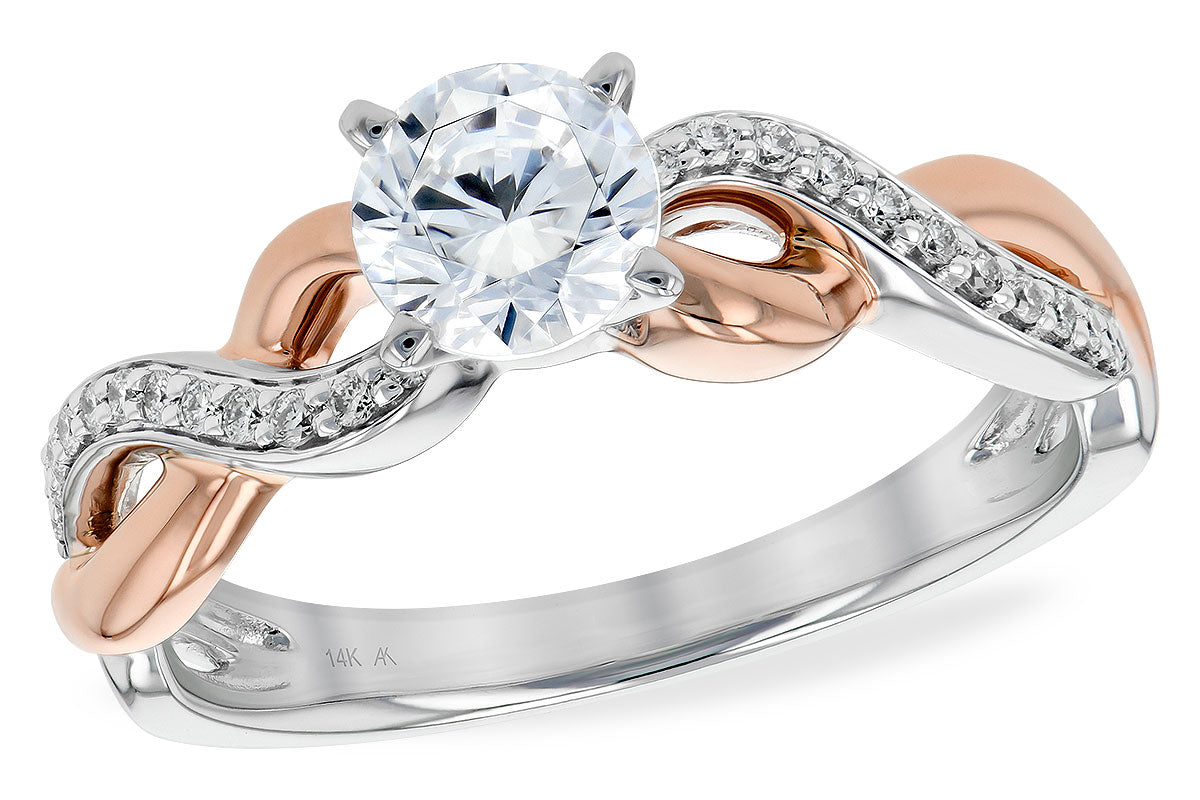 Vintage Twist Engagement Ring