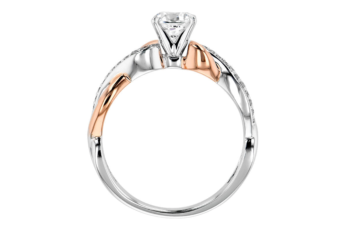 Vintage Twist Engagement Ring