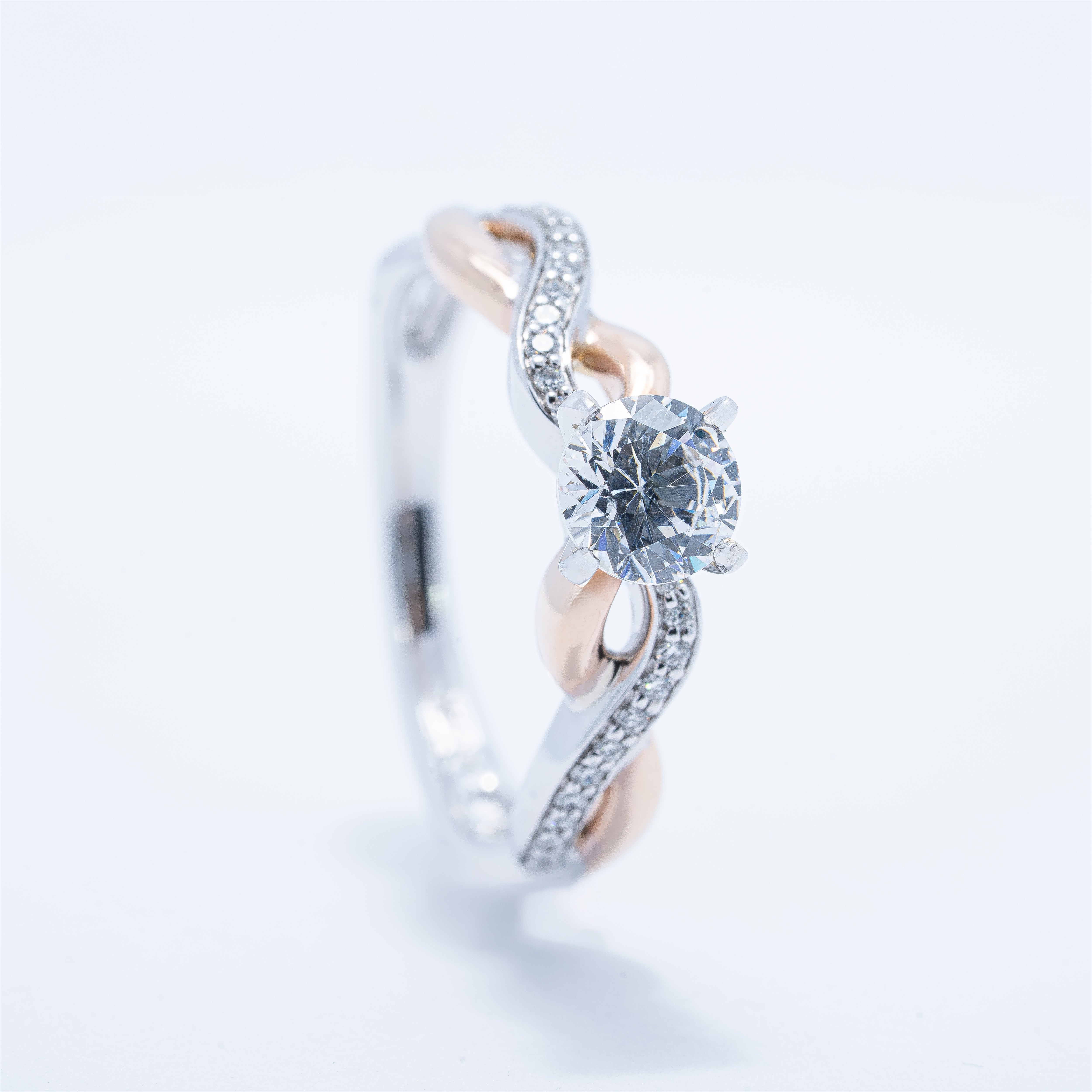 Vintage Twist Engagement Ring