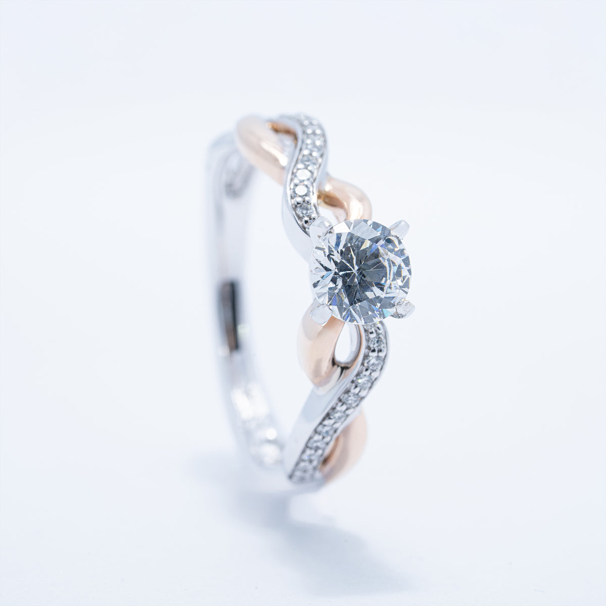 Vintage Twist Engagement Ring
