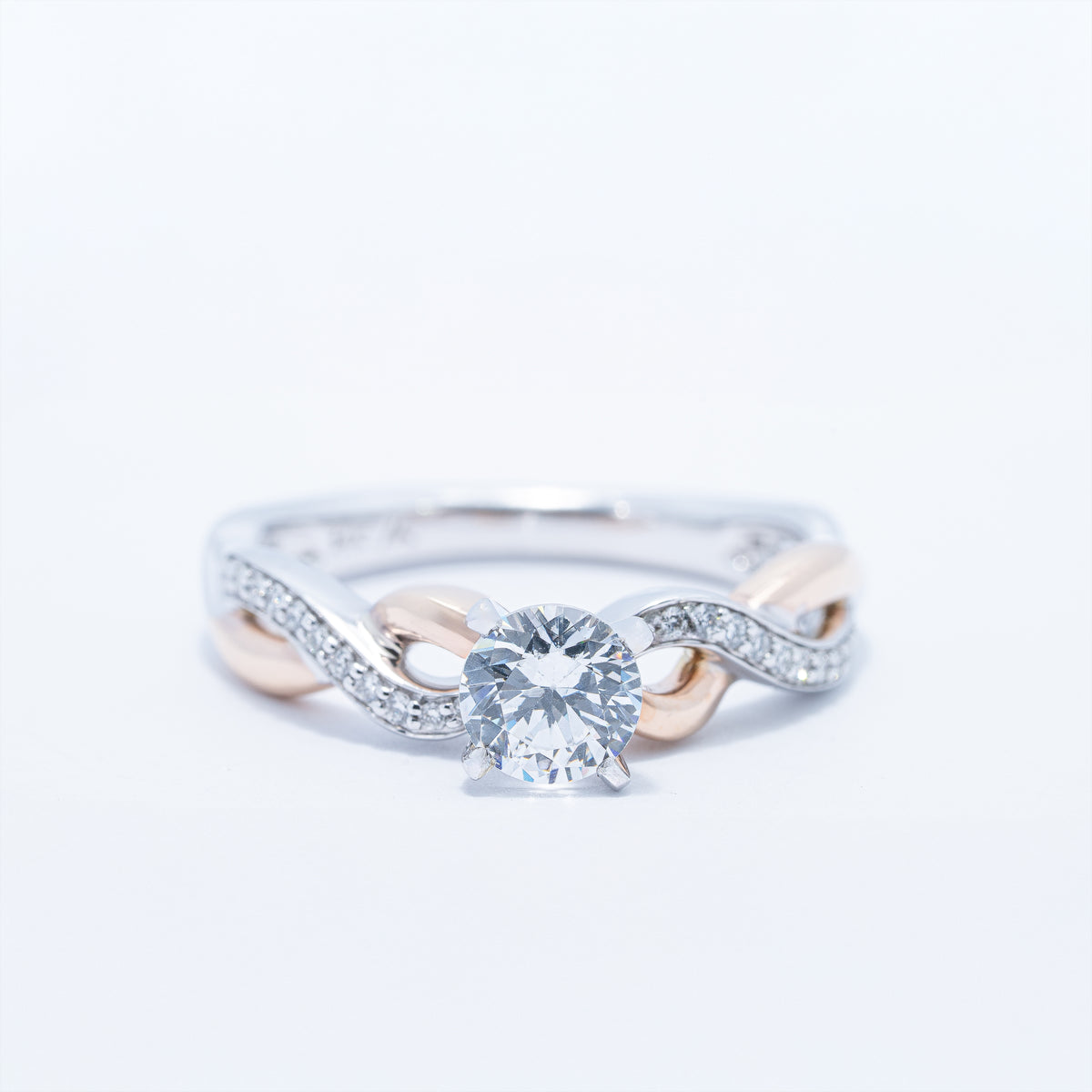 Vintage Twist Engagement Ring