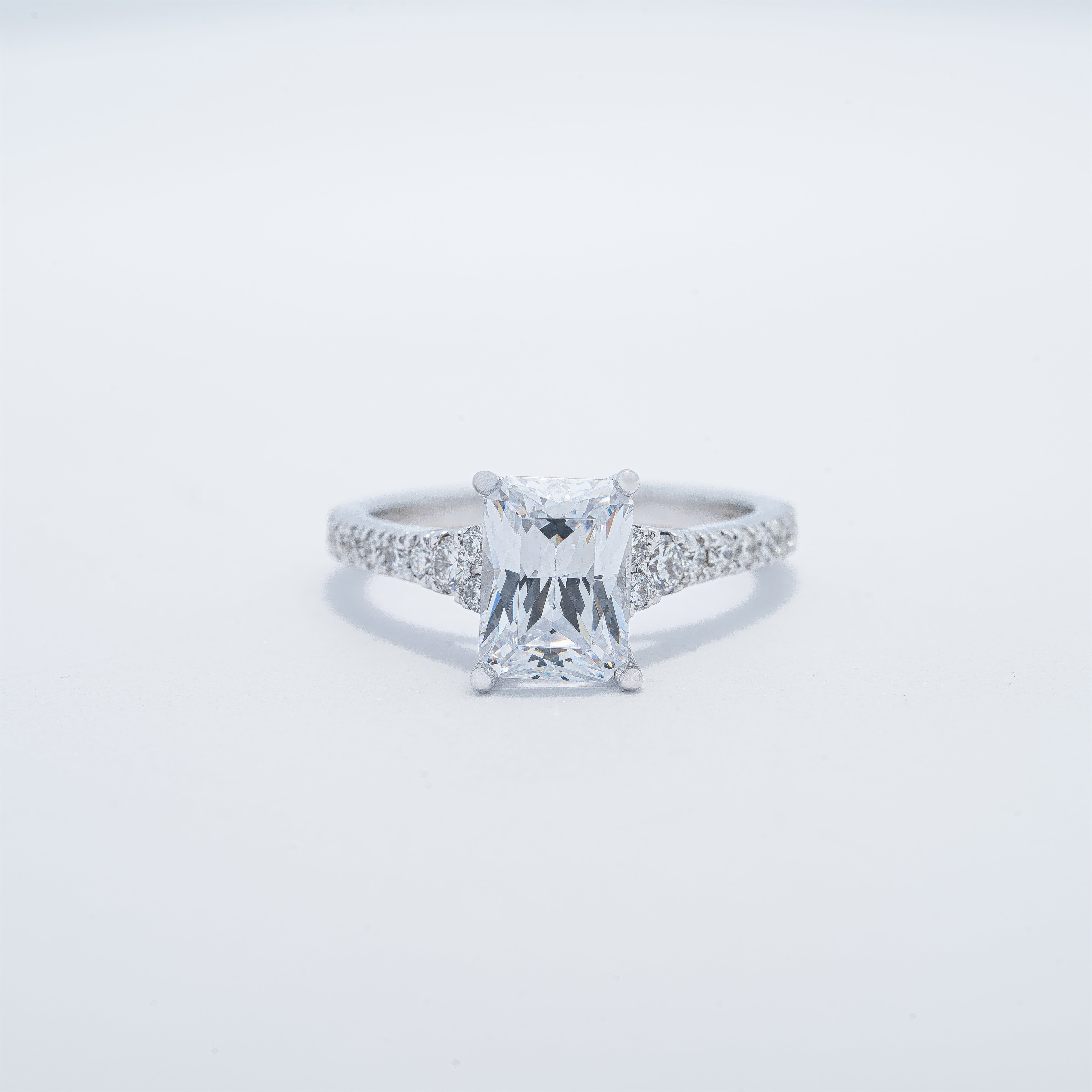 Classic Radiant Cut Engagement Ring