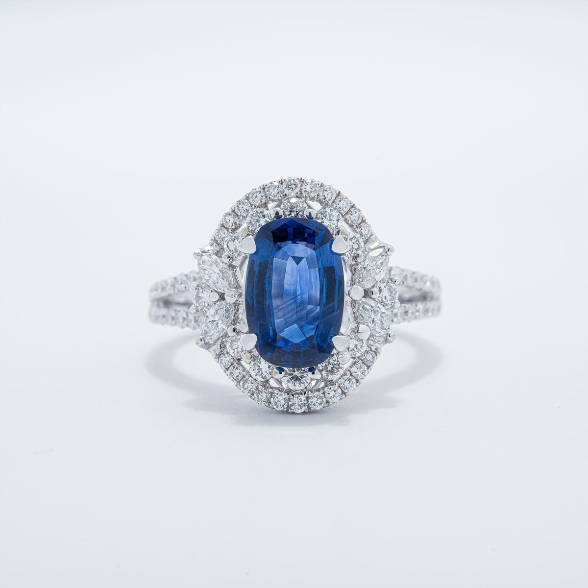 Comtemporary Colored Stone Ring