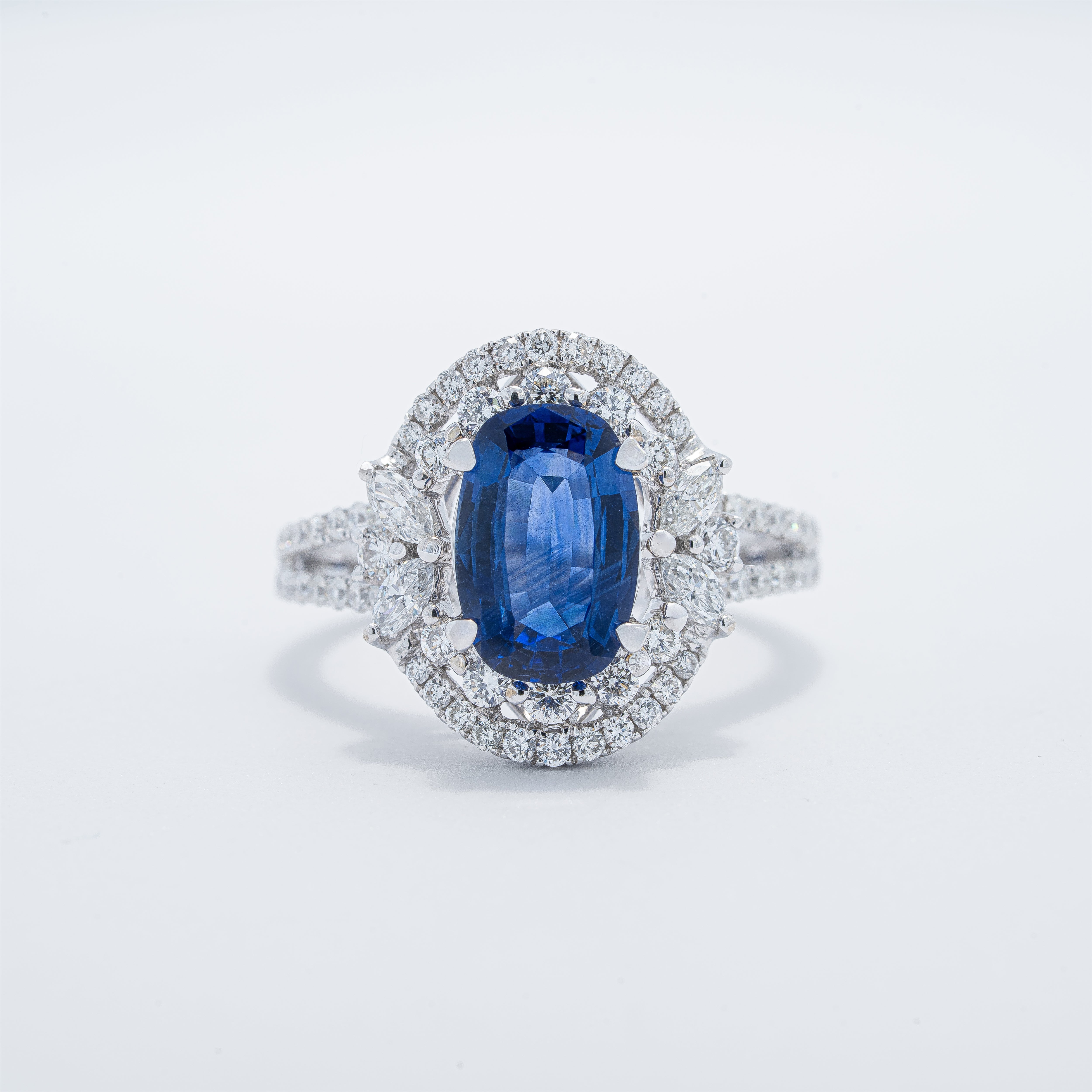 Comtemporary Colored Stone Ring