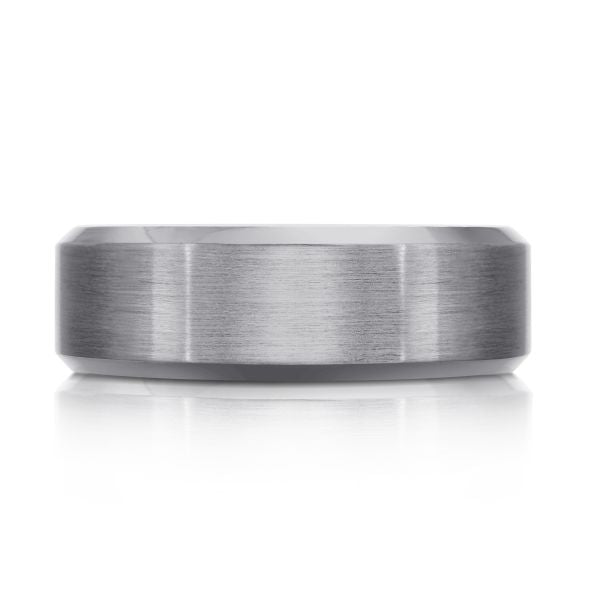 Tantalum Grey Satin Finish Wedding Band