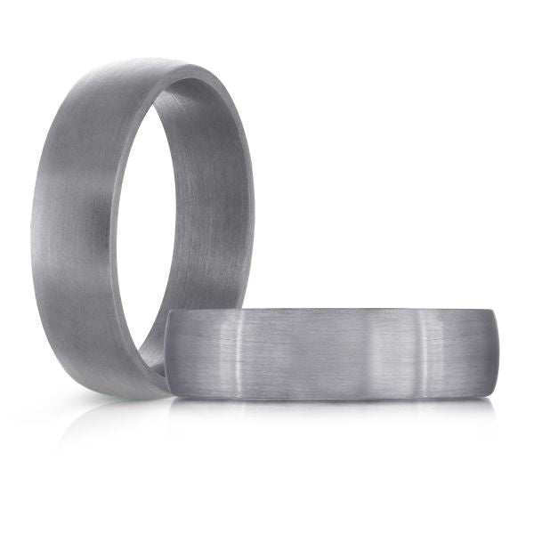 Tantalum Grey Wedding Band