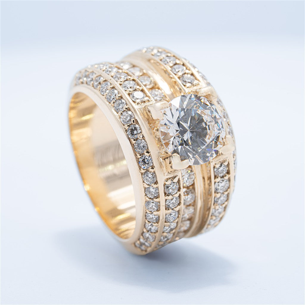 Contemporary Engagement Ring