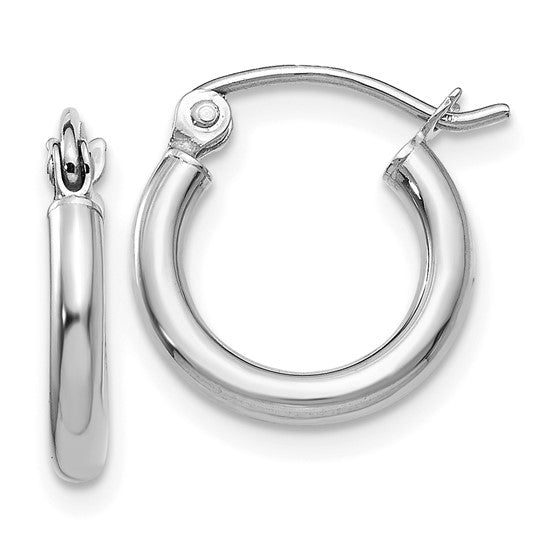 Classic Tube Hoop Earrings