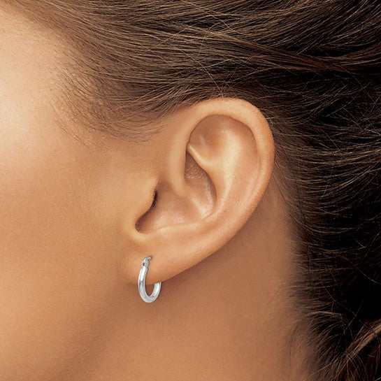 Classic Tube Hoop Earrings