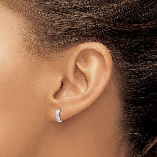 Classic Huggie Hoop Earring
