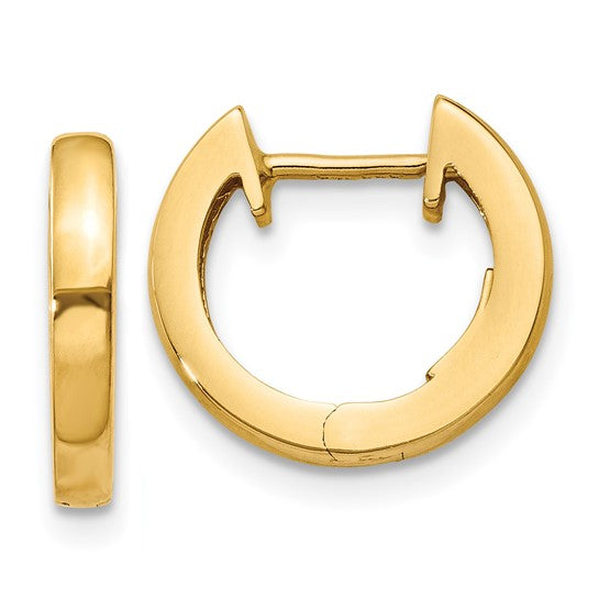 Classic Hinged Hoop Earrings