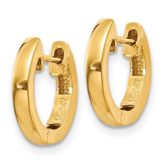 Classic Hinged Hoop Earrings