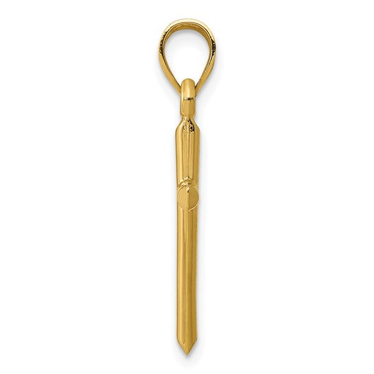 14 Karat Yellow Gold Cross Pendant | Joe Kassab Jewelers