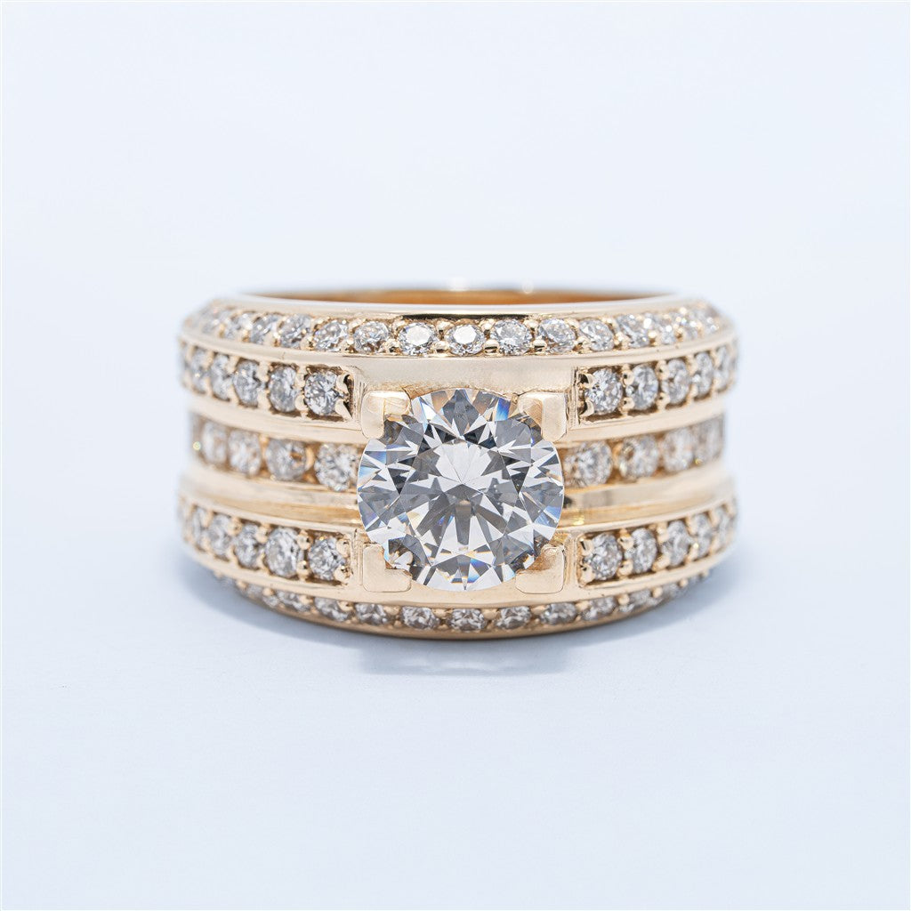 Contemporary Engagement Ring