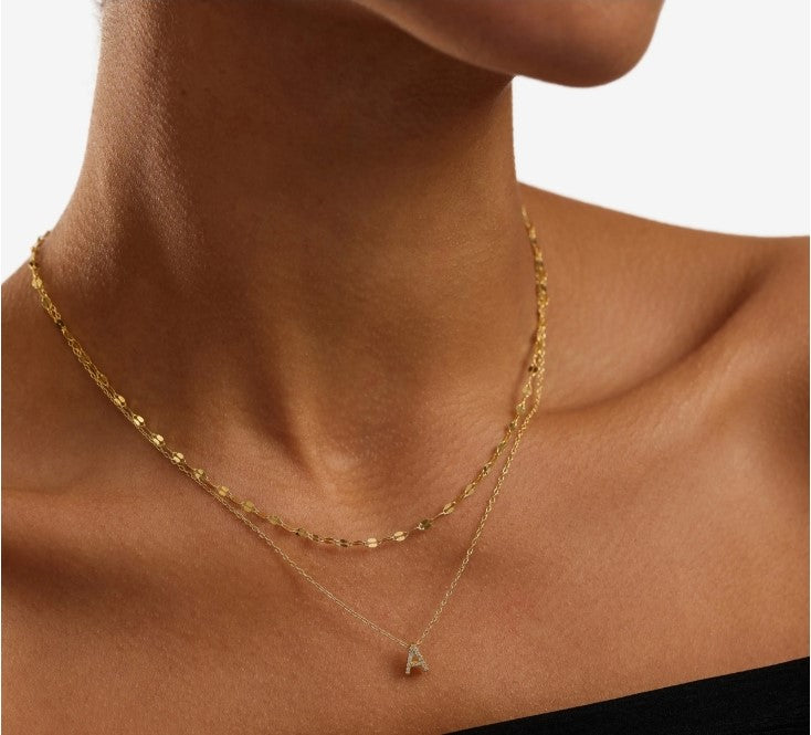 Gold Over Sterling Silver Mirror Chain