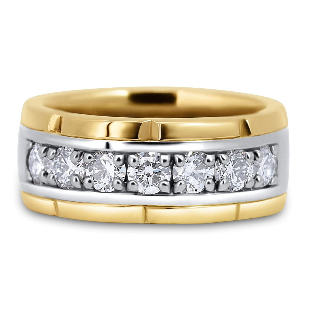 Contempoaray Two Tone Fashion Band