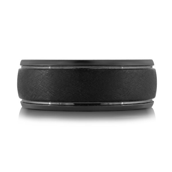 Tantalum Black Wedding Band