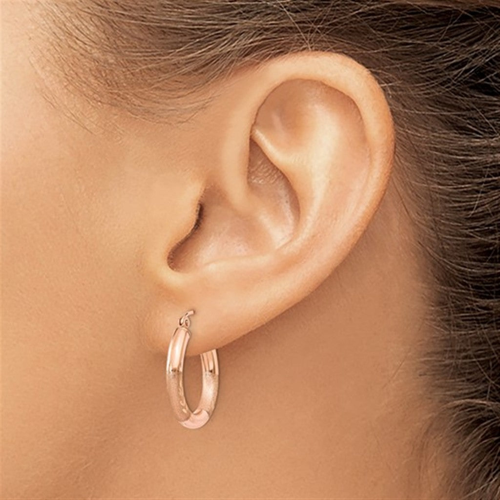 Contemporary Hoop Earrings