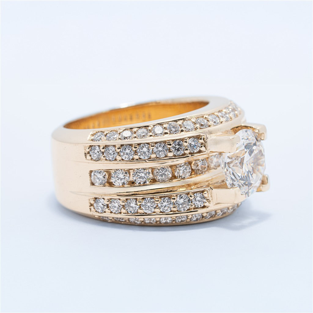 Contemporary Engagement Ring