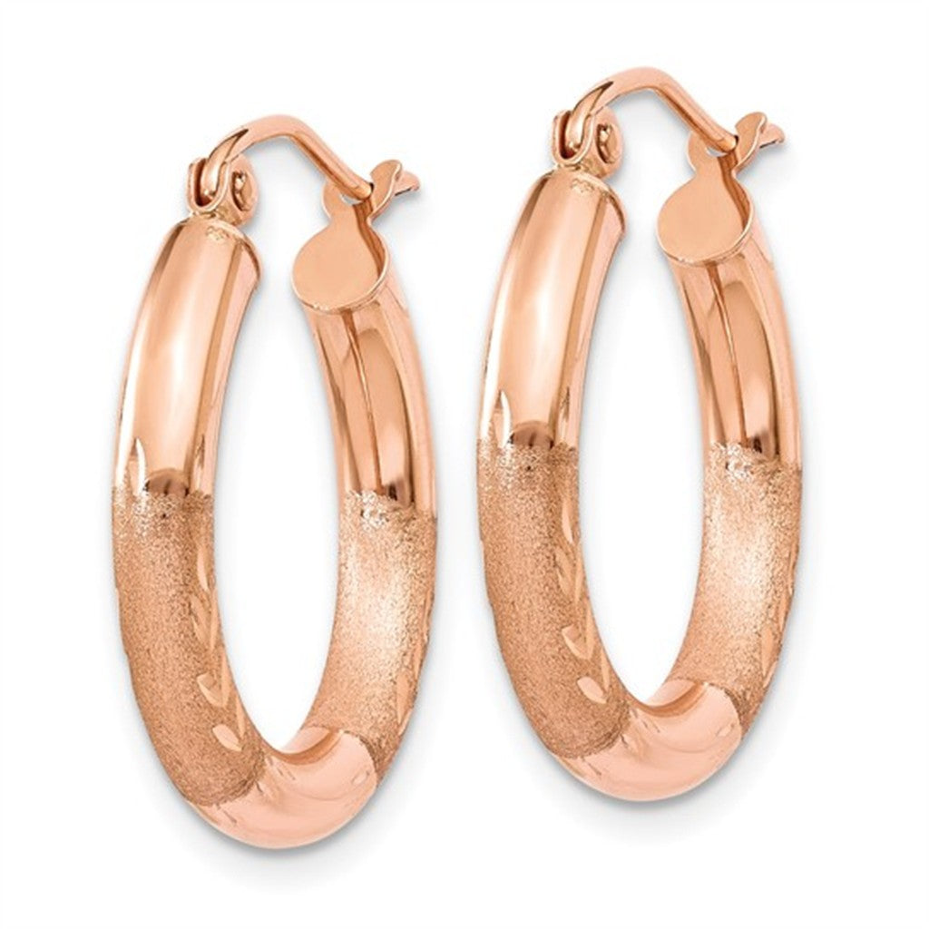 Contemporary Hoop Earrings