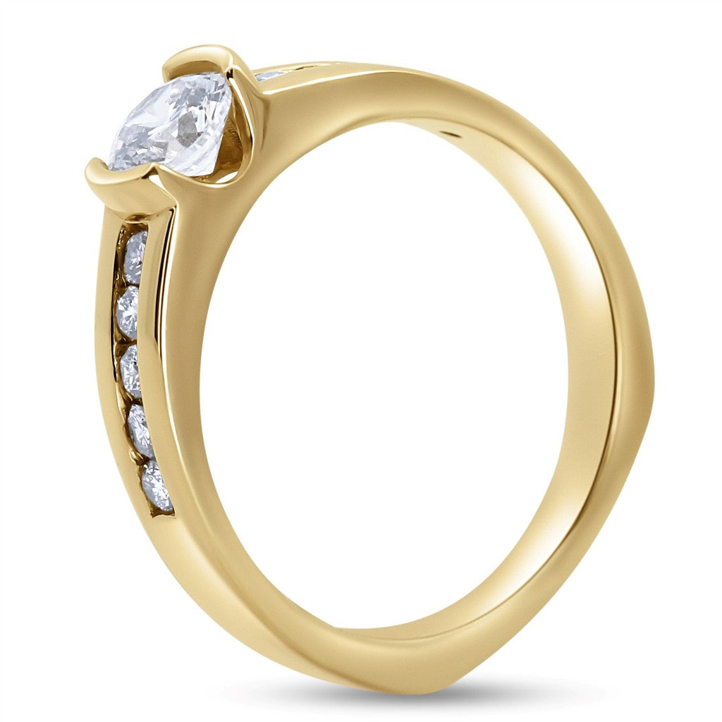Contemporary Engagement Ring