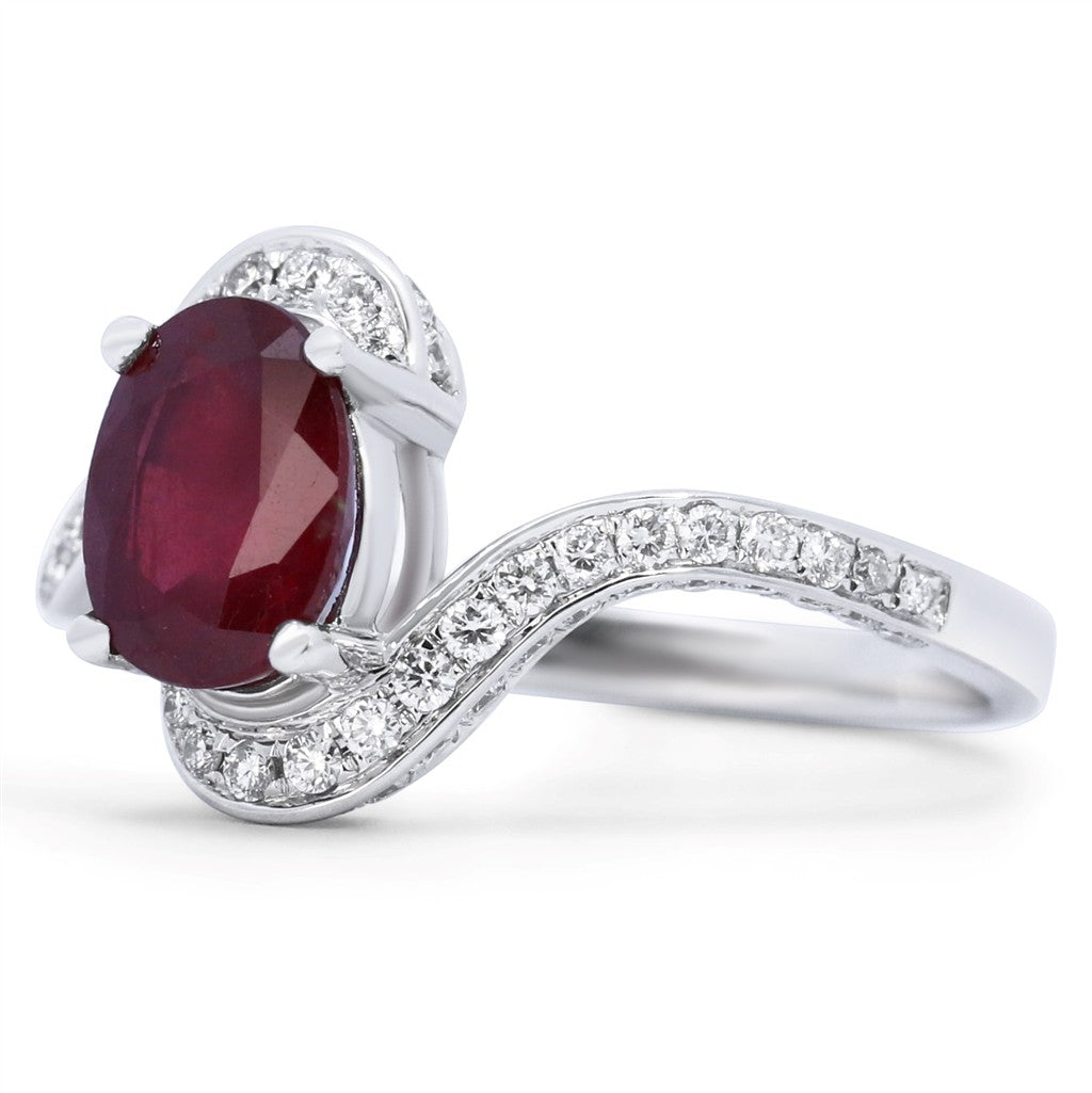 Contemporary Colored Stone Ring