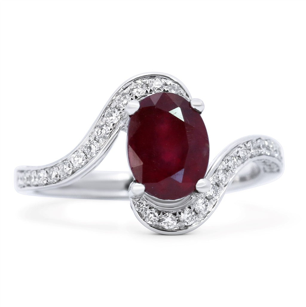 Contemporary Colored Stone Ring