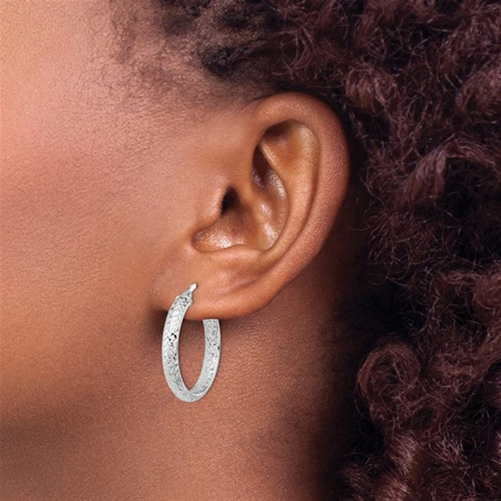 Contemporary Hoop Earrings