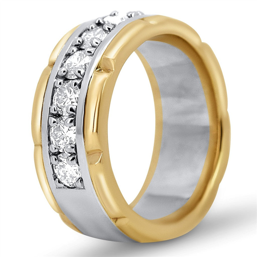 Contempoaray Two Tone Fashion Band