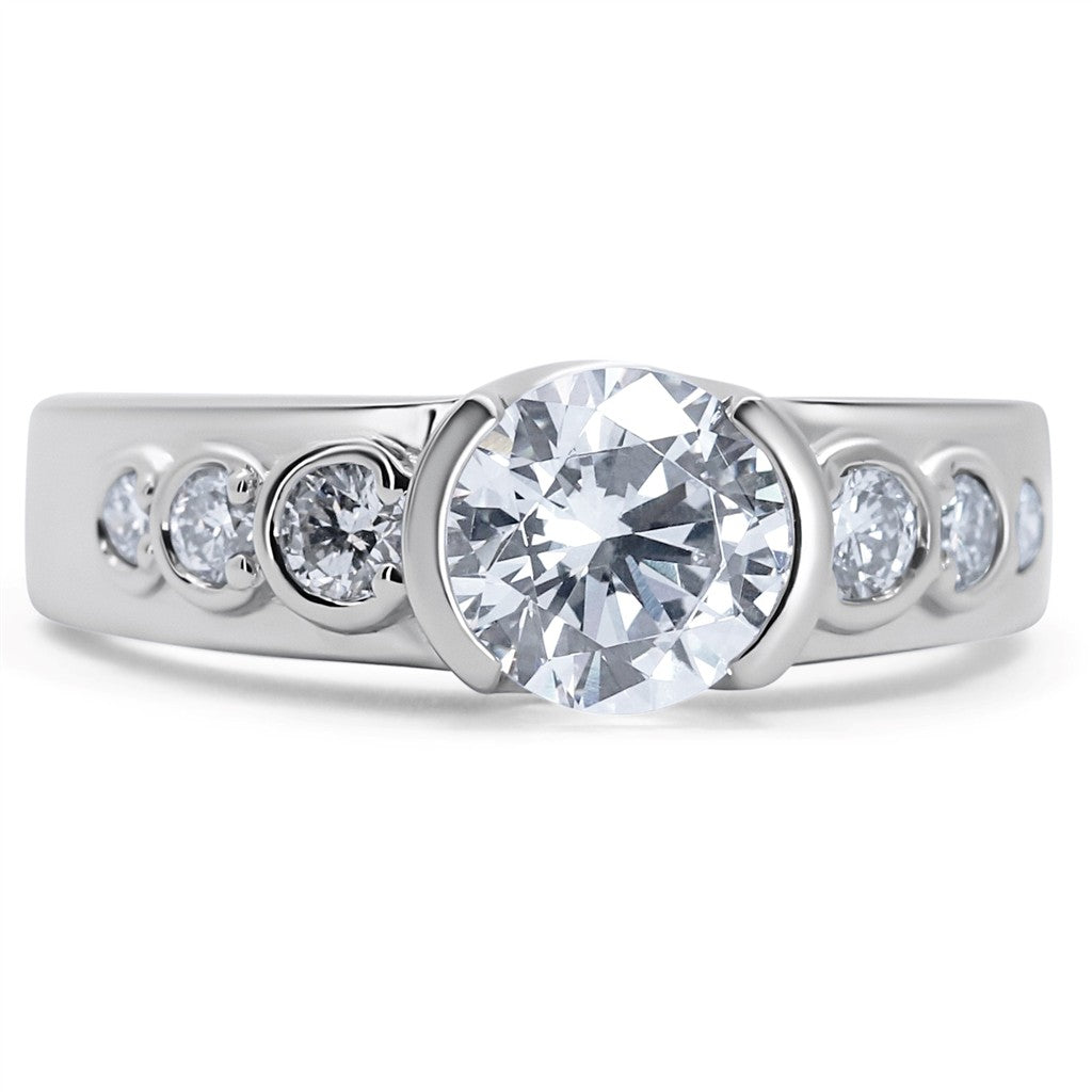 Contemporary Engagement Ring