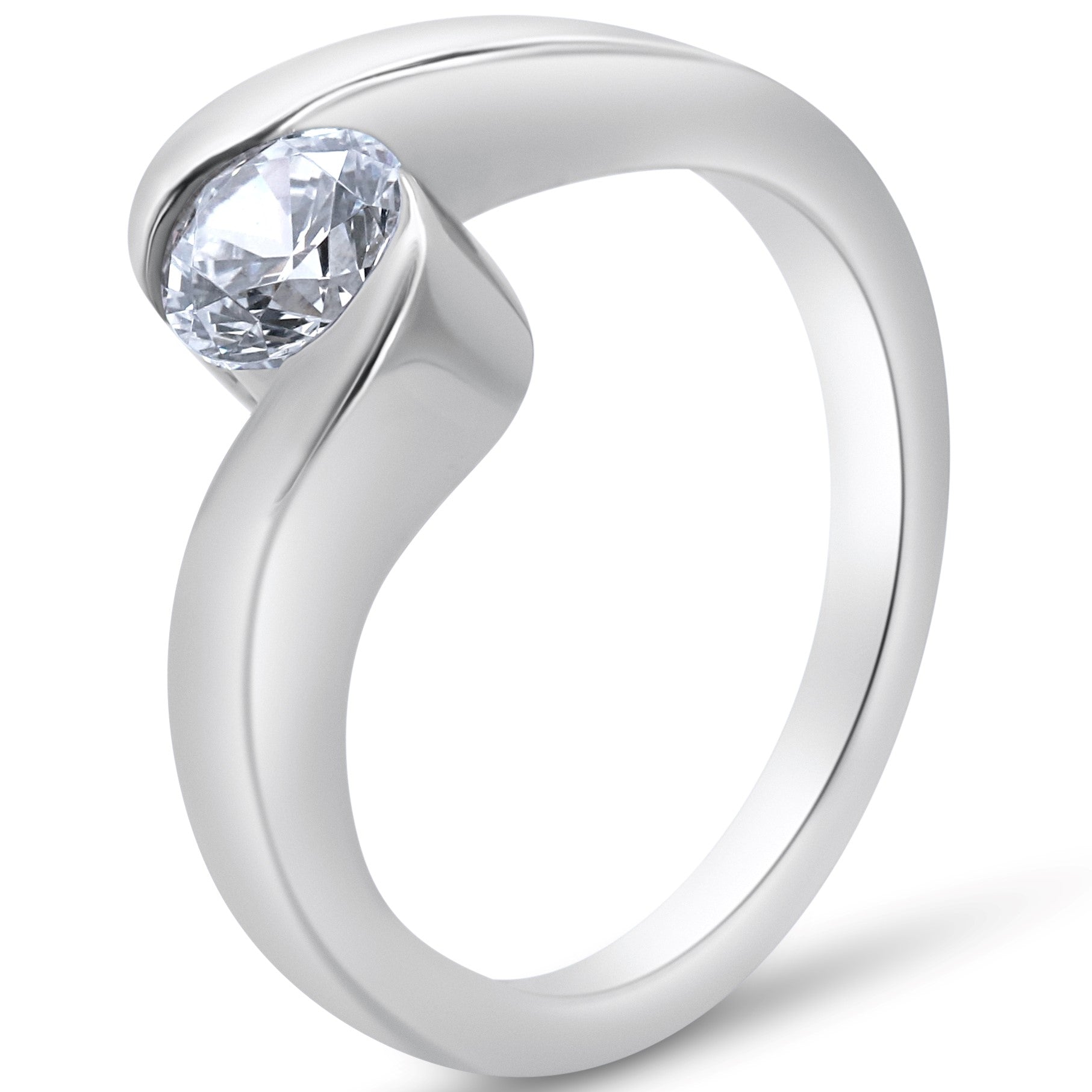 Classic Bypass Engagement Ring