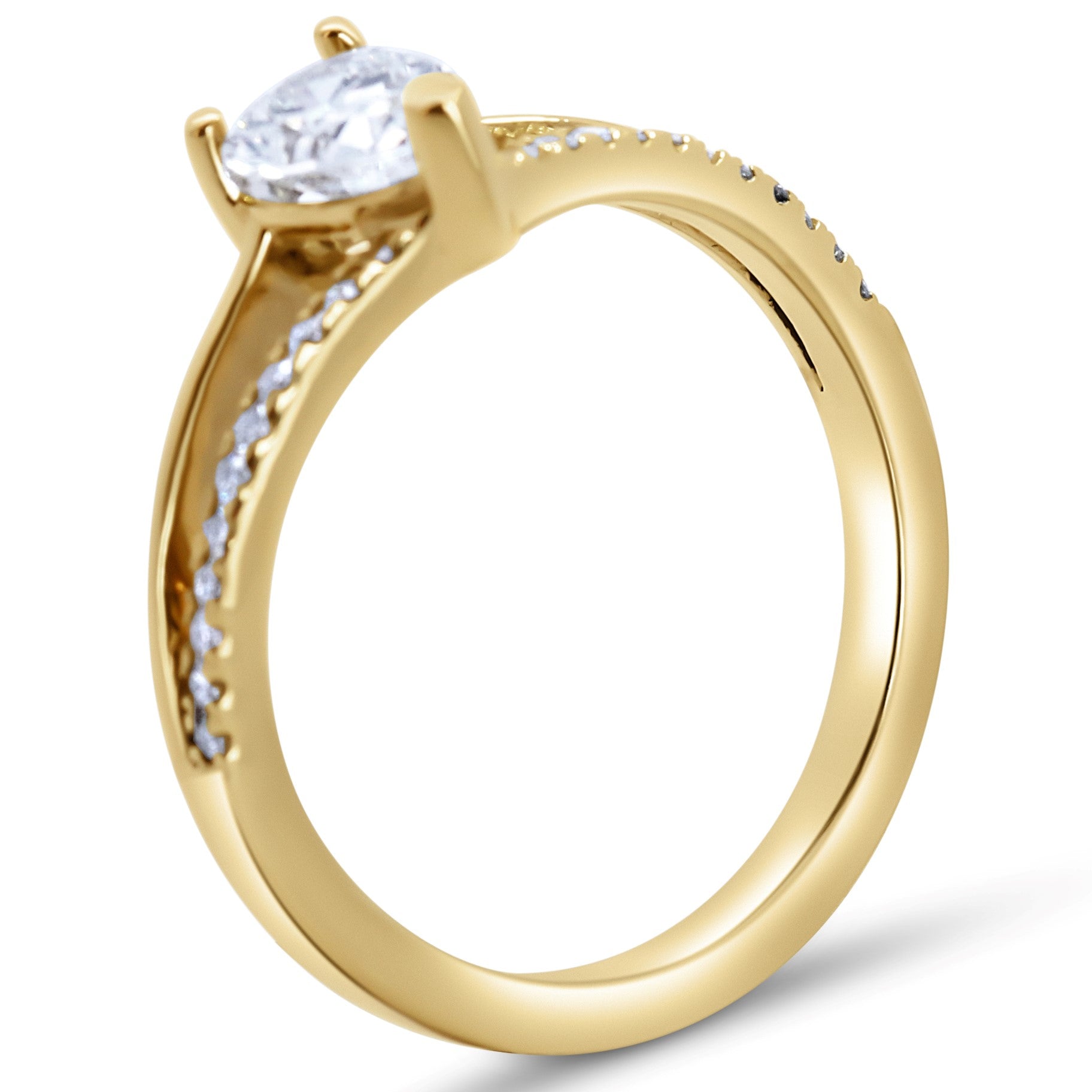 Contemporary Engagement Ring