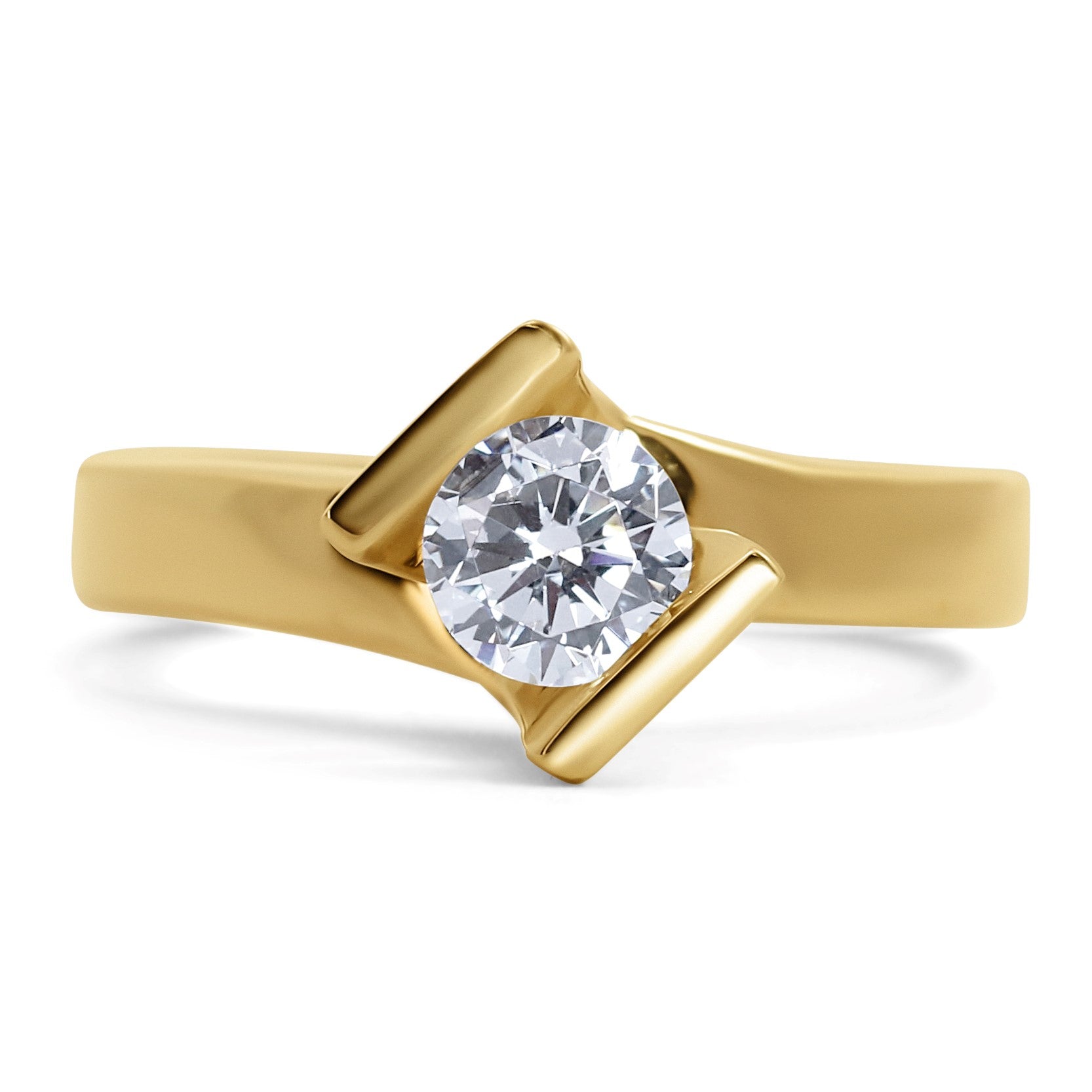 Contemporary Engagement Ring