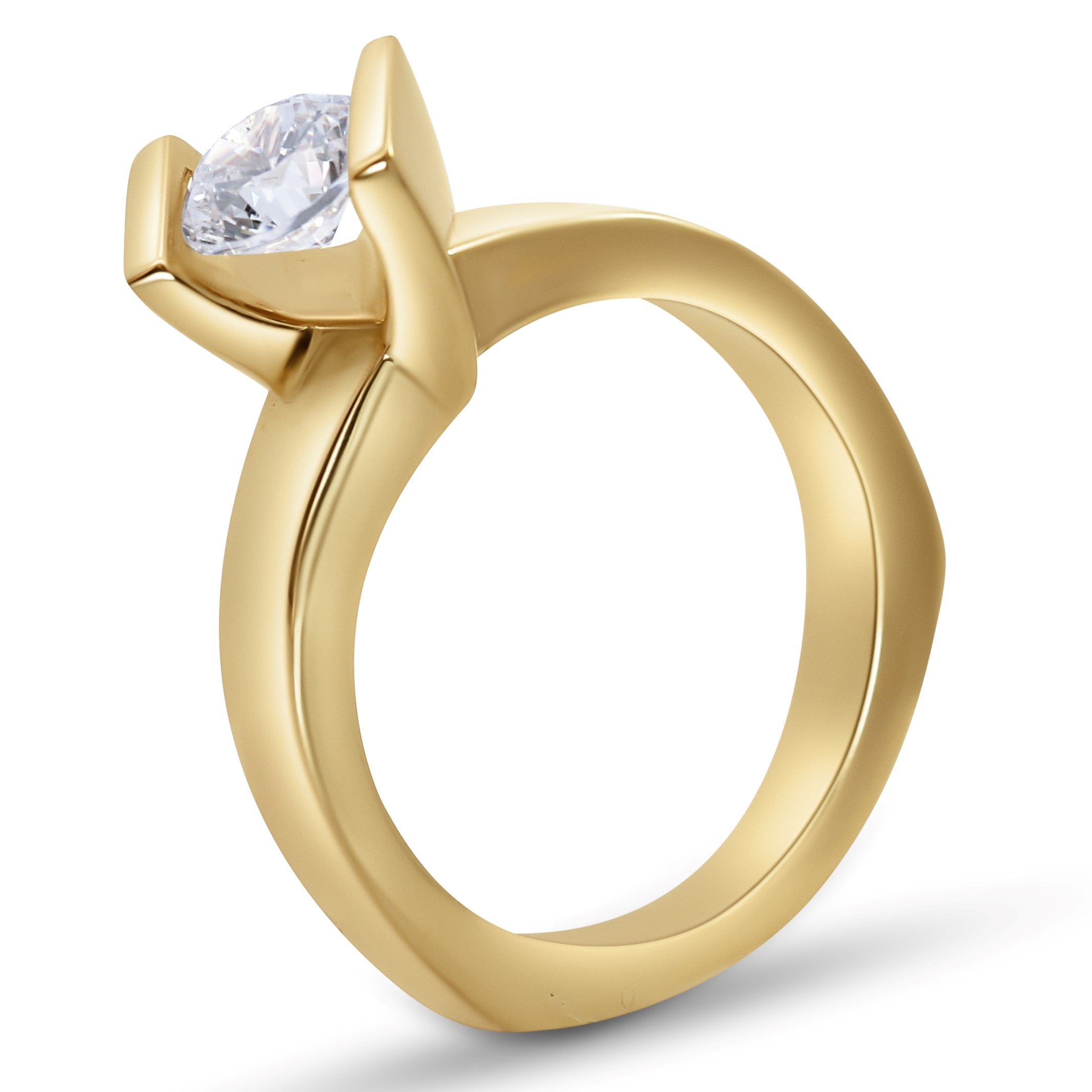 Contemporary Engagement Ring