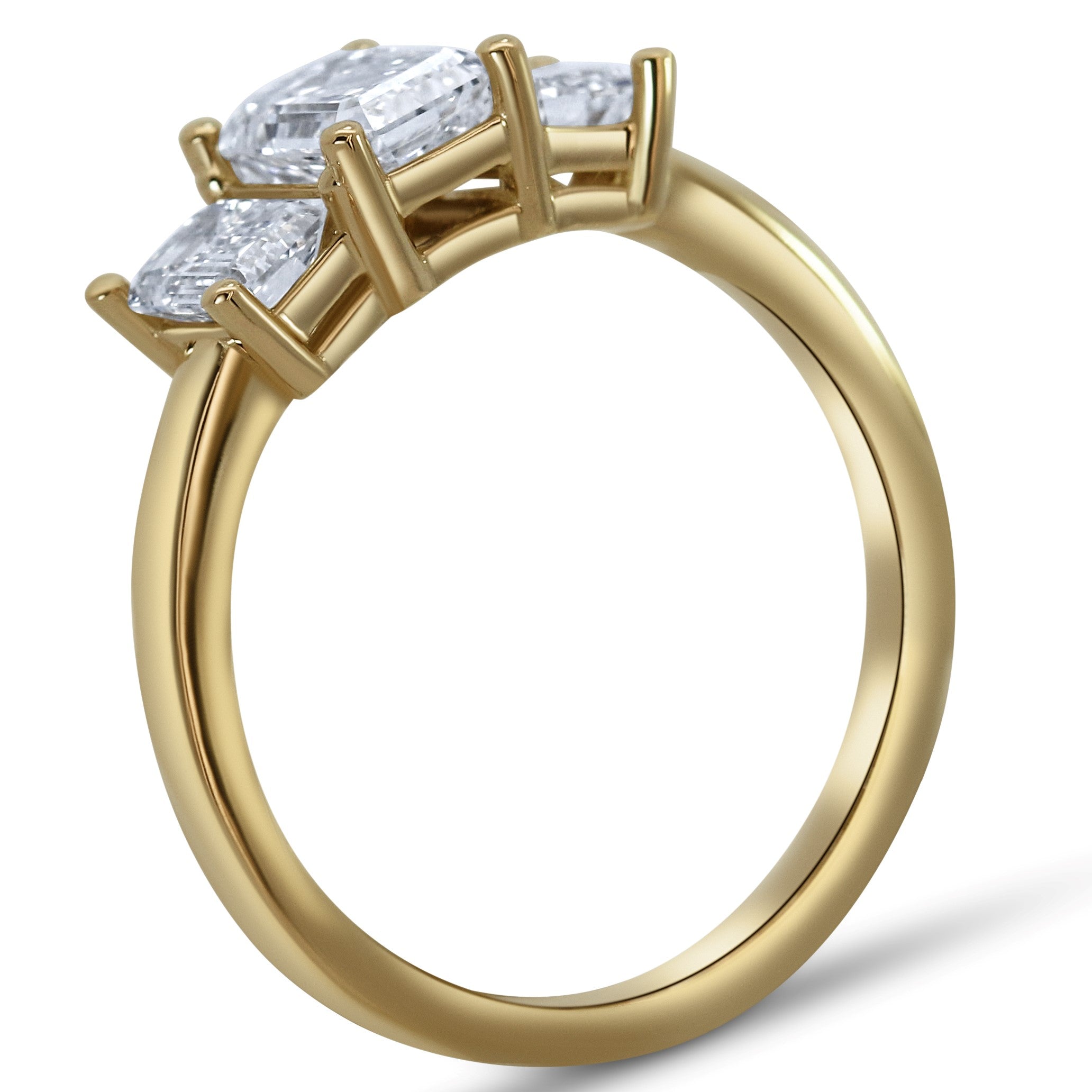 Classic Three Stone Engagement Ring