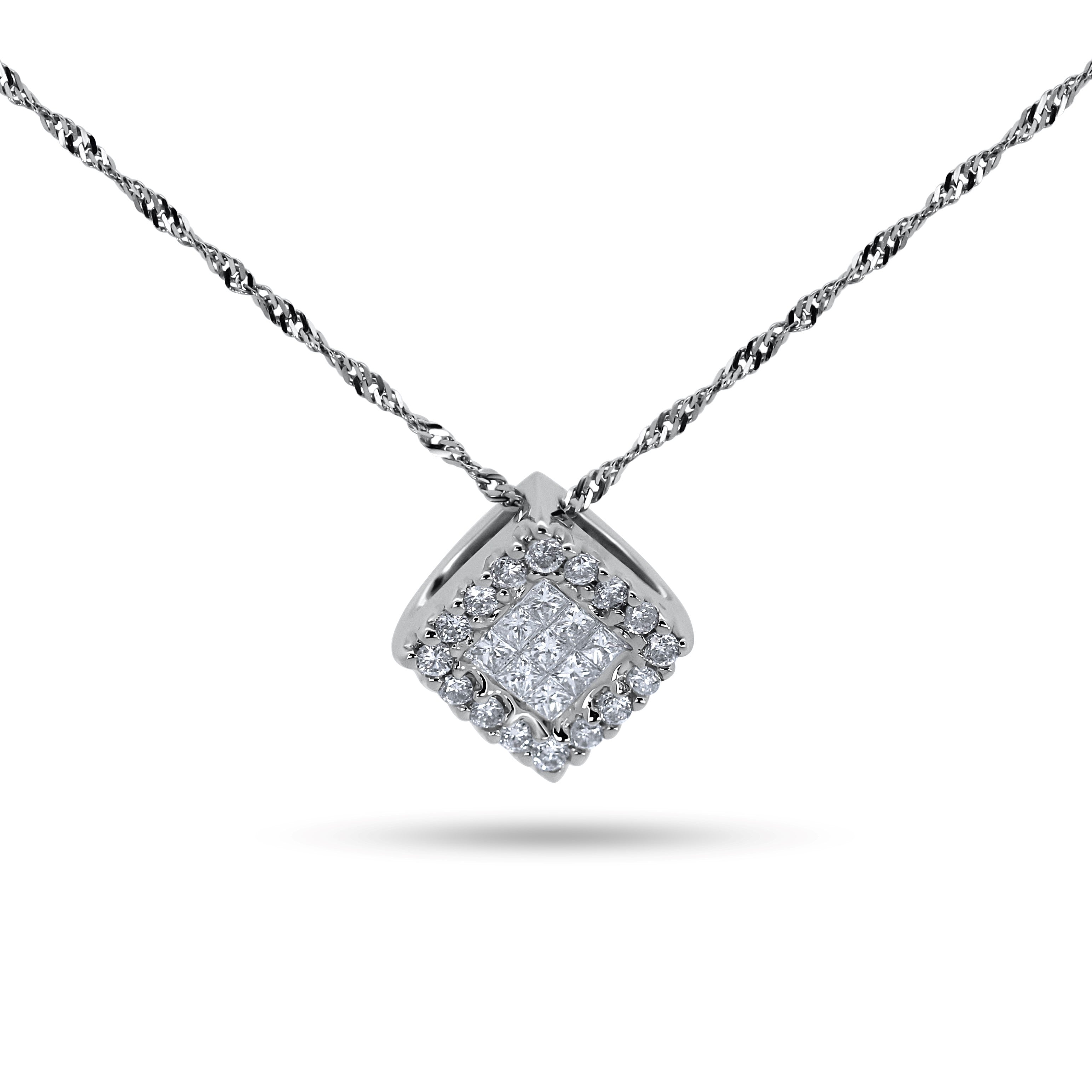 Diamond Cluster Pendant