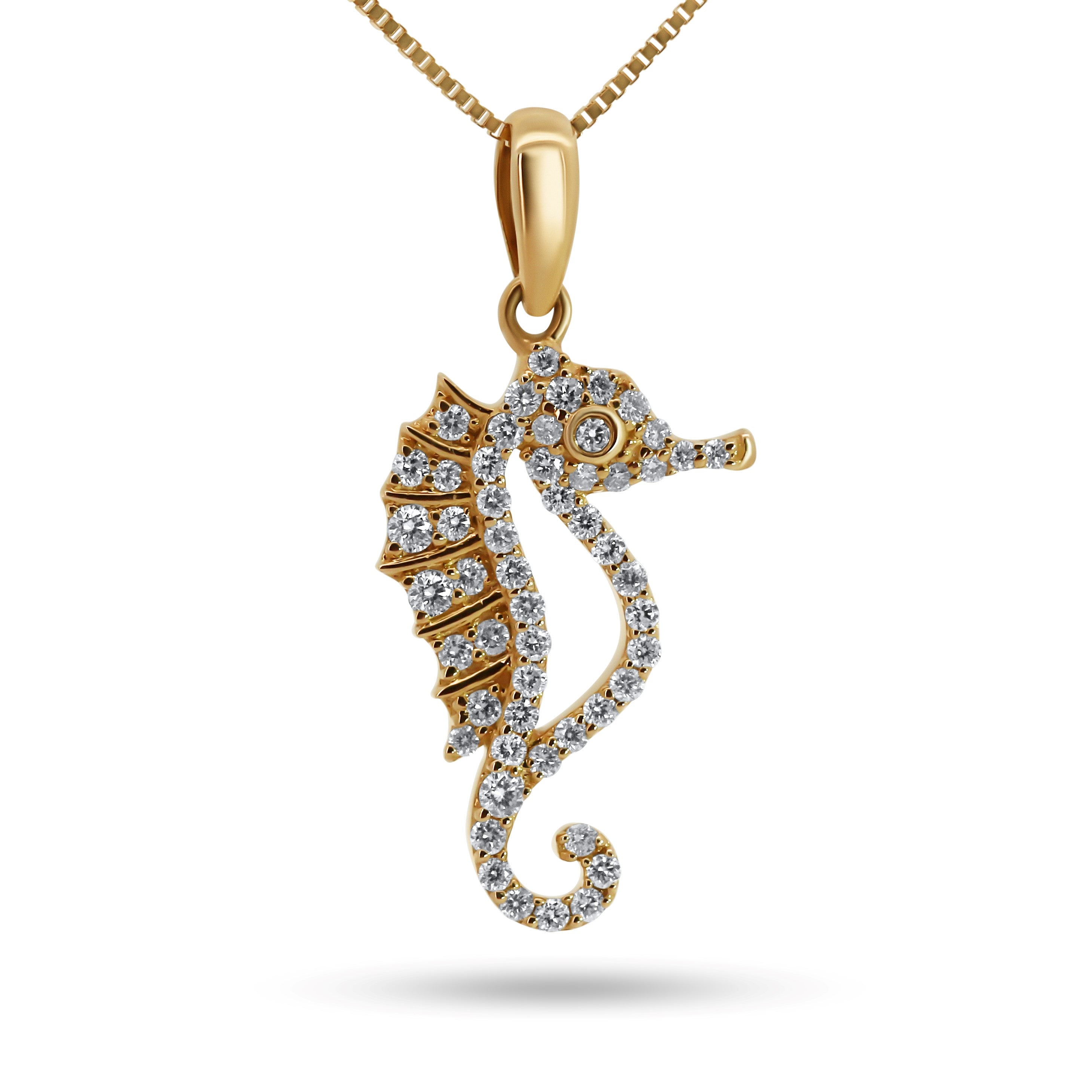 Sea Horse Diamond Pendant