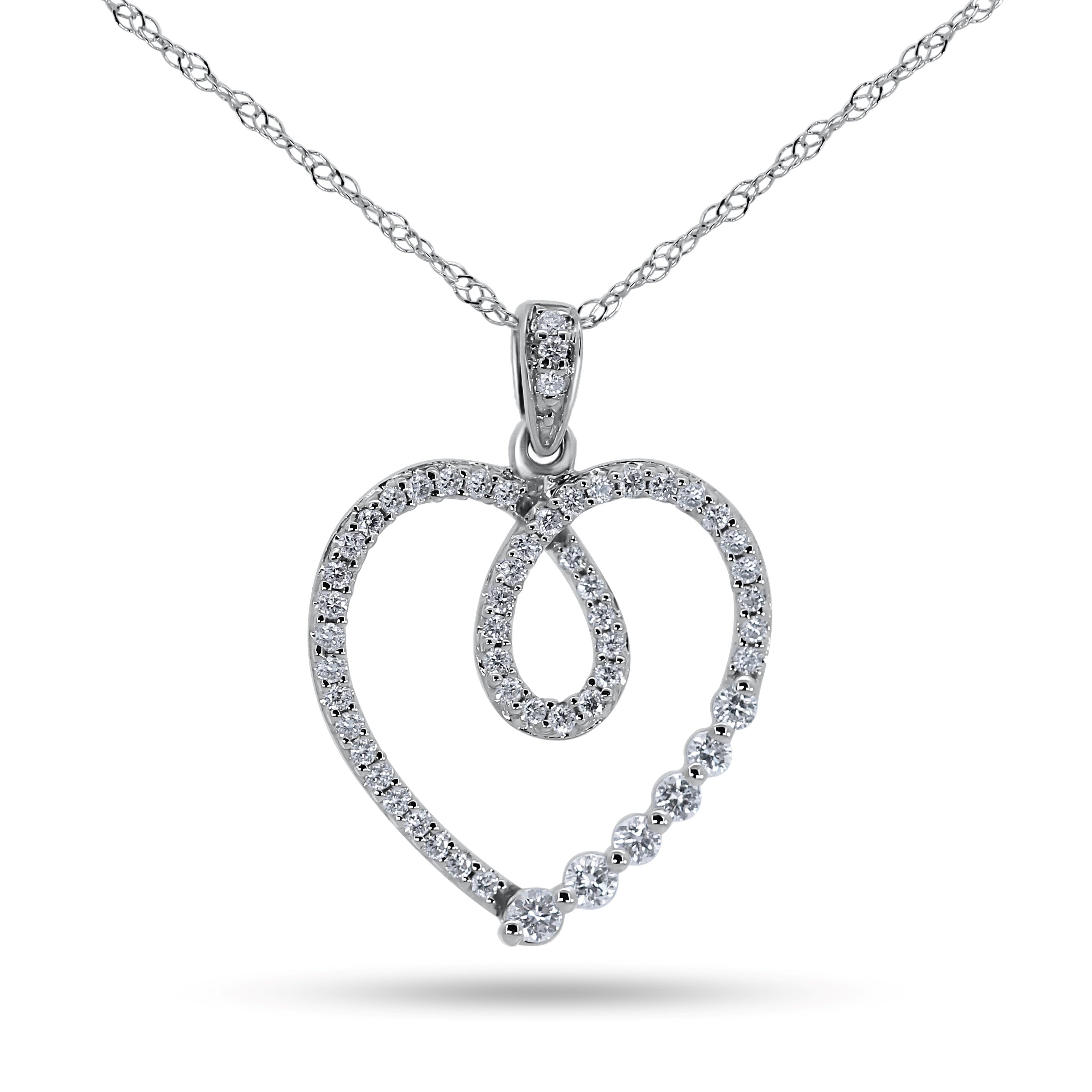 Diamond Heart Pendant