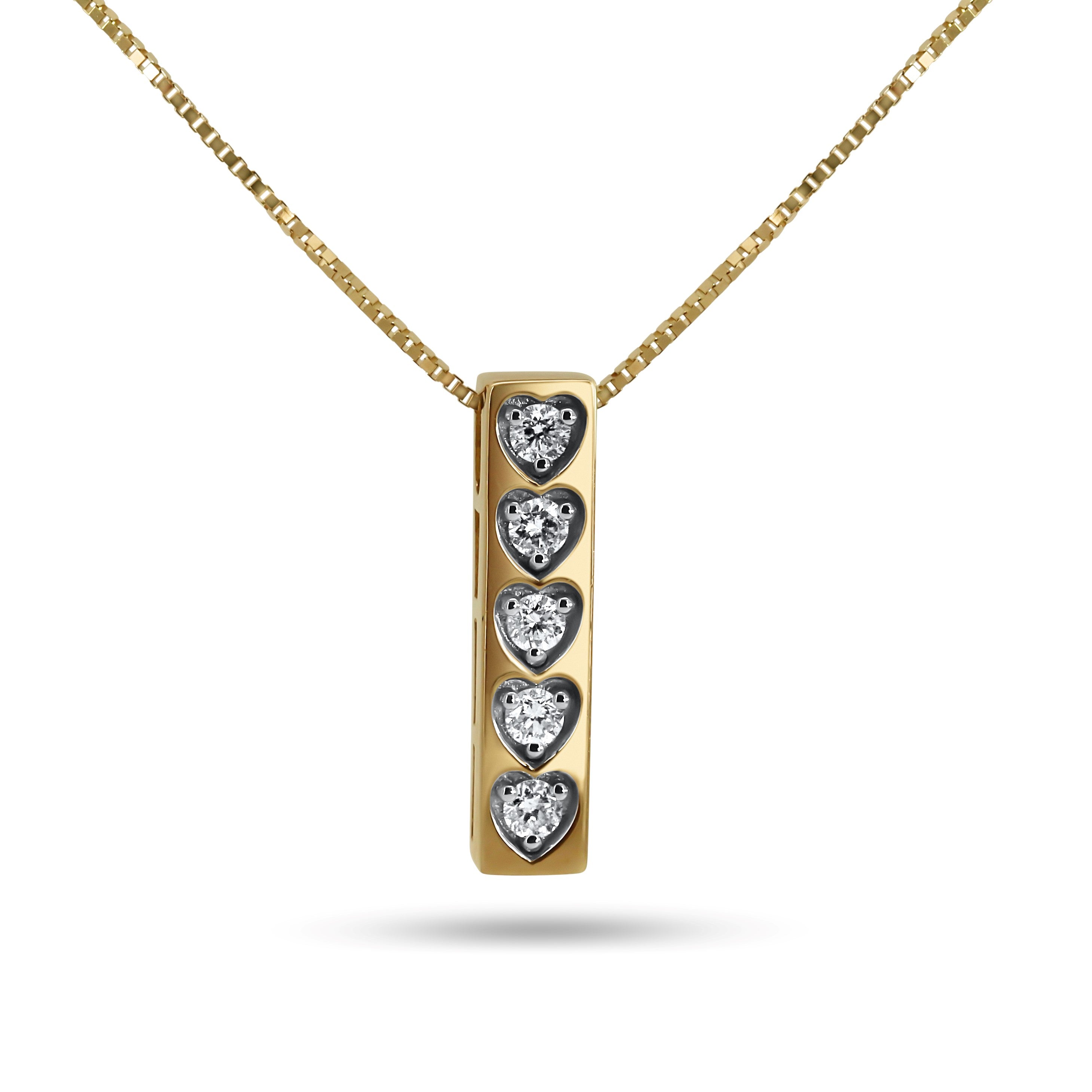 Contemporary Heart Pendant