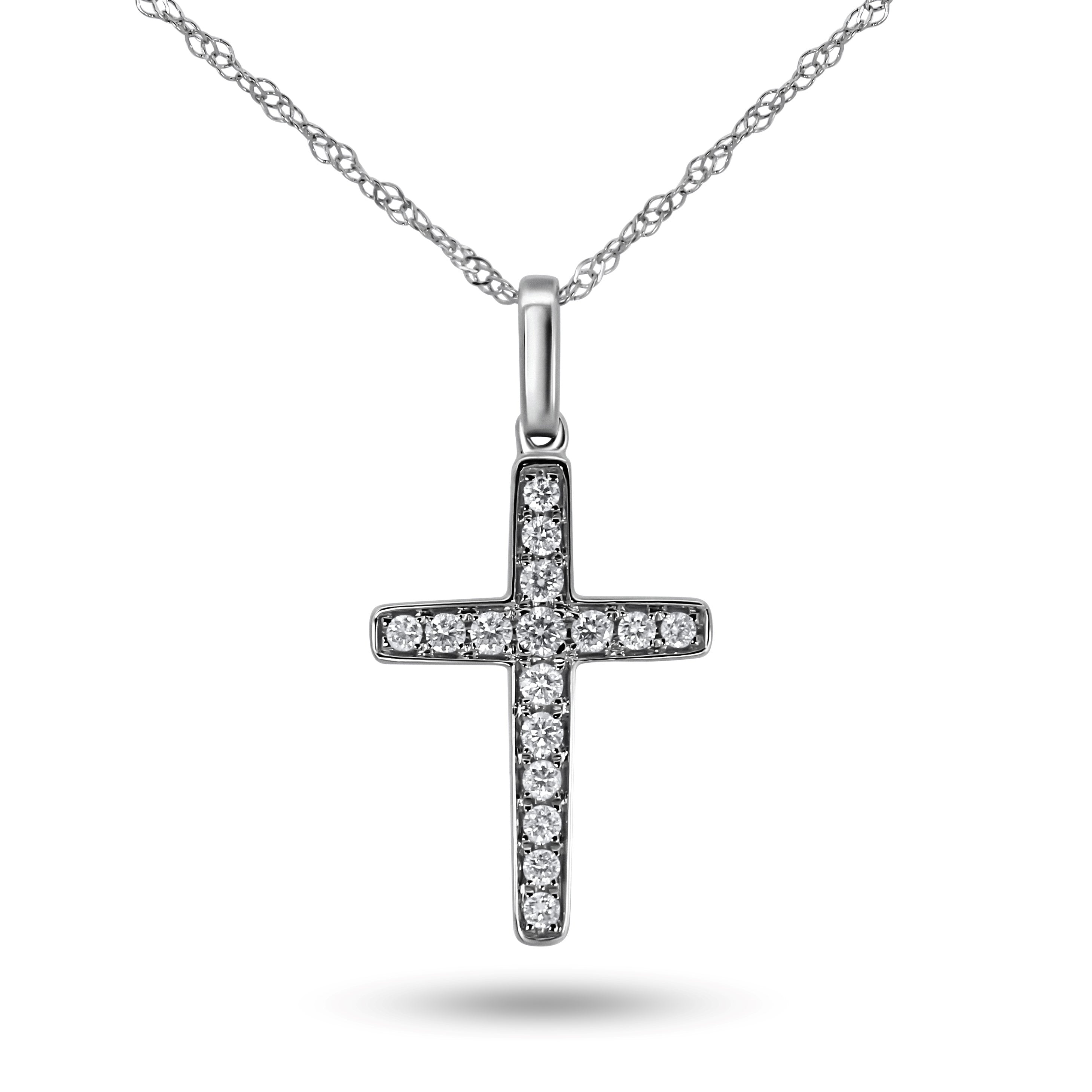 Diamond Cross Pendant